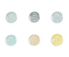 Villa D‘Este Home Tivoli 2193069 Marea Dessertteller, 6 Achsen, Porzellan