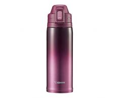 (0.82L, Gradient Wine) - ZOJIRUSHI Stainless Cool Bottle SD-ES08-VZ,Vacuum insulation travel cold mug, Stainless Steel,BPA-Free (0.82L, Gradient wine)