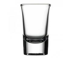 Pasabahce 52174 Boston Likörglas 40 cc, mit roter Eiche 0.2 cl, 12 Stück