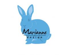 Marianne Design LR0589 CreaTables Osterhase Präge-und Stanzschablone für Handwerksprojekte, 11 x 16 cm