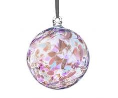 Sienna Glaskugel, Dekoration, Juni Geburtsstein, Freundschaftskugel, Farbe: Perle