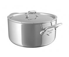 Mauviel M Cook Edelstahl Pasta Kasserolle