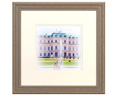 Henzo Capital Wien 30x30 Bronze Bilderrahmen, Holz, 30 x 30 x 1.9 cm