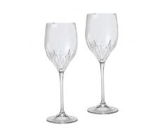 Wedgwood 55010500092 Vera Wang Duchesse Wein-Set, 2 Stück, kristallklar