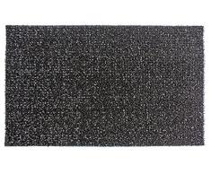 AstroTurf Classic Fußmatte, Fußabstreifer Eingangsmatte für Innen- und Außenbereich, Unvergleichliche Reinigungsleistung, Polyethylen, Schwarz, 90x55x2 cm