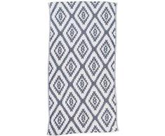 Bersuse Handloom Türkisches Handtuch Modern 37X70 Inches, dunkelblau