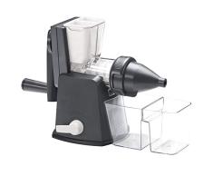 Lurch 200510 Base&Soul Slow Juicer, Manueller Entsafter für Weizengras, Gemüse und Obst