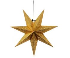 Best Season Papierstern Dot 54 cm Material: Papier circa ø 54 cm, inklusive Kabel, gold 23 7-27