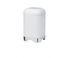 Kitchen Craft LOVCANWHT Frischhaltedose mit geometrischem Sechseck-Muster, ice white