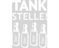 Graz Design 620488_40_010 Kühlschrank Aufkleber Wandtattoo Tattoo für Küche Tankstelle Bier Flaschen (Größe=56x40cm//Farbe=010 weiss)