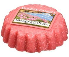 YANKEE CANDLE Garten am Meer Duftwachs Törtchen, 22 g, Plastik, Rosa, 6 x 5.7 x 2 cm