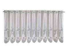 Anna Cortina Mare Gardine, Stoff, weiß, 35 x 180 cm