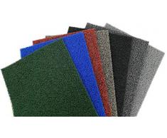 Nicoman Schmutzfänger Barrier Fußmatte schwere Bodenmatte - (Geeignet für Innen- und Schützen Außen) - Mittel (75x44cm),Holzkohle