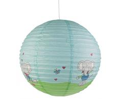 Niermann Standby 163 Pendelleuchte Papierballon Lolo Lombardo, Papier,mehrfarbig, 40 x 40 x 40 cm