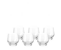 Leonardo Puccini Trinkglas, 6-er Set, 310 ml, spülmaschinenfest, Teqton-Kristallglas, 069557