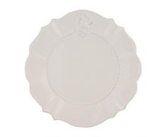 Clayre & Eef 6CE0271 Queen of Birds Teller Ca. Ø 21 cm