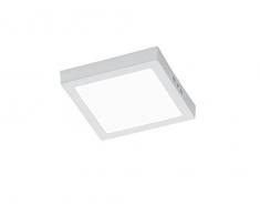 Trio Leuchten LED Deckenleuchte 657111801 Zeus, Aluminium weiß, 17 Watt LED