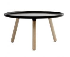 Normann Copenhagen Tablo Tisch, Kunststoff, Schwarz, 42x78cm