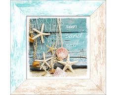 Pro-Art AN593O17 gerahmtes Wandbild Beach On I, bunt