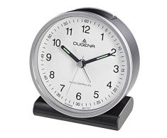 Dugena Funkwecker ohne Ticken, Leuchtzeigern und Snooze 4460943