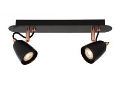 Lucide RIDE-LED - Deckenstrahler - LED Dim. - GU10 - 2x5W 3000K - Kupfer