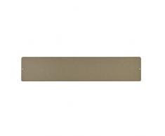 KalaMitica 60014-902-001 magnetische Kreidetafel aus Stahl, Farbe: Beige, Größe:14x70x0,12 cm