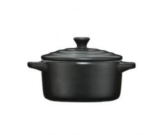 Premier Housewares OvenLove Auflaufform, schwarzes Steinzeug, Mini, 230ml
