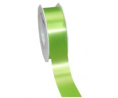 C.E. PATTBERG Geschenkband apfelgrün, 91 Meter Ringelband 40 mm zum Basteln, Dekorieren & Verpacken von Geschenken zu jedem Anlass