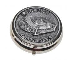 Schnabel-Schmuck Frankfurt Taschenaschenbecher Zinnauflage Fußballstadion