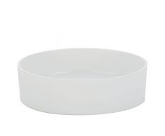 kela Seifenschale Lis aus ABS-Kunststoff in weiß, Plastik, 11 x 11 x 3 cm