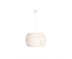 Philips myLiving Pendelleuchte Sandalwood, 60W, E27 Fassung, weiß, 60 x 60 x 28,4 cm, 4091731PN