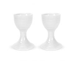 Portmeirion Home & Gifts CPW76897-X Eierbecher, porzellan, weiß