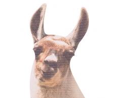 Thumbs Up Rama with Llama Fensteraufkleber Lama