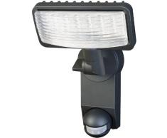 Brennenstuhl LED-Strahler Premium City / LED-Leuchte für außen und innen mit Bewegungsmelder (IP44, drehbar, 18 Watt, 6400 K) Farbe: anthrazit