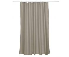 Kela 22076 Laguna Duschvorhang, Blickdicht, Polyester, 180 x 200 cm, taupe