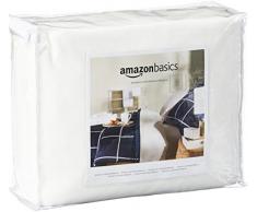 AmazonBasics - Hypoallergener Matratzenbezug, 100 x 200 x 20 cm