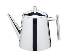 Kitchen Craft Teekanne, aus Edelstahl, 1,5 Liter, silberfarben