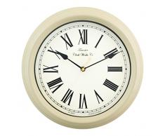 Towcester Clock Works Co. Acctim 26702 Redbourn Wanduhr, Cremefarben