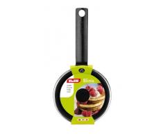 IBILI Bratpfanne Blinis 12 cm, Aluminium, schwarz,