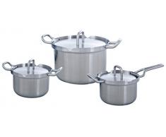 bk cookware B9790.003 Q-linair Master RVS Kochtopf Set 3-teilig, KT16/20/STK16