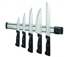 Tescoma Magnetleiste, Plastik, schwarz/Silber, 8 x 4.5 x 44.9 cm