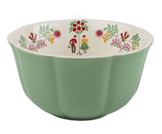 Katie Alice Festival Folk Müslischale aus Keramik, 14,2 x 7,2 cm (6 x 3 Zoll)