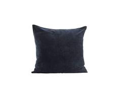 House Doctor Kissenbezug, Velv, blau, L: 60 cm, W: 60 cm