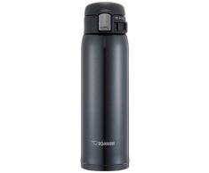 ZOJIRUSHI Thermoskanne GetrÃ¤nke, Edelstahl, Schwarz Glanz, 6.5Â x 7Â x 22Â cm