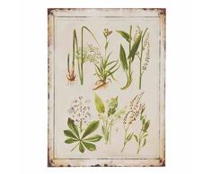 Clayre & Eef 6H1335 Dekoration Textschild/Wandschild 30 * 1 * 40 cm
