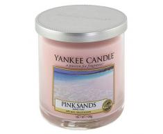 Yankee Candle „Pink Sands“ Stumpenkerze, pink, klein