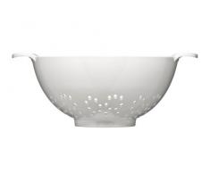 Premier Housewares Küchensieb aus Melamin mit Griffen weiß