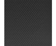 Klebefolie Industrial-Optik Kreise schwarz mit Struktur, Dekofolie Möbelfolie Tapeten selbstklebende Folie, PVC, schwarz, 67,5cm x 1,5m, Stärke: 0,35 mm, Venilia 53144