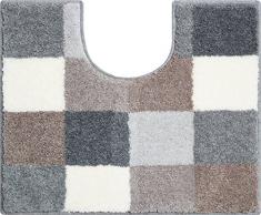 Grund Badteppich 100% Polyacryl, ultra soft, rutschfest, ÖKO-TEX-zertifiziert, 5 Jahre Garantie, BONA, WC-Vorlage m.A. 50x60 cm, flanell