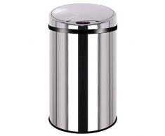 KITCHEN MOVE Automatischer Abfalleimer mit Sensor, Edelstahl 31 x 57 cm Edelstahl